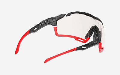 Превью  Велоочки RUDY PROJECT Cutline Carbonium/Black/Red, Линзы: ImpactX 2Red (SP637419-0001)